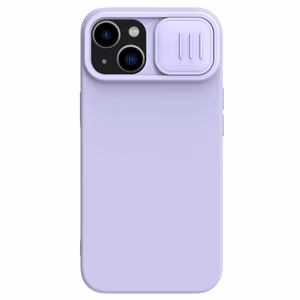 Kotelo Nillkin CamShield Silky Magnetic Silikoni Apple iPhone 14 Plus vaaleanlila