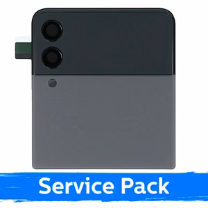 LCD-näyttö Samsung F711 Z Flip3 (ULOMPI) kehyksellä / harmaa / (Service Pack)