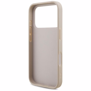 GUESS GUE005597 (4G PU Big Logo) suojakuori laitteelle iPhone 18 Pro / 17 Pro, väri: vaaleanpunainen