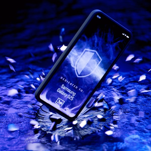 3mk Smoke MagCase Samsung Galaxy S25:lle - musta