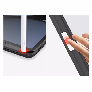 Dux Ducis Toby panssaroitu Flip Smart Case Oppo Pad kynänpidikkeellä Musta