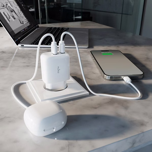 Puro PROLITE 10W 2x USB-A Wall Charger - White