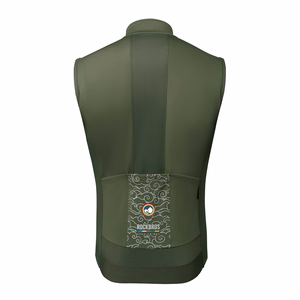 Rockbros TLMJ002 ROAD TO SKY insulated windproof vest S - green