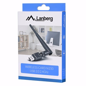 Lanberg NC-0150-WE verkkokortti WLAN 2400 Mbit/s