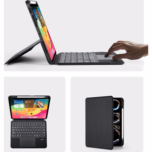 Dux Ducis DK -suojakuori langattomalla näppäimistöllä iPad Pro 11 2024 musta