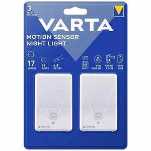 VARTA liiketunnistinyölamppu 16624 2 kpl