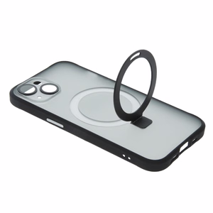 Mag Ring suojakuori iPhone 13 6,1', musta