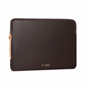 Tech-Protect Fleece Laptop Bag 13-14" - Brown