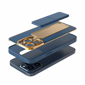Uusi Kickstand Case tapauksessa iPhone 12 Pro jalusta vihreä