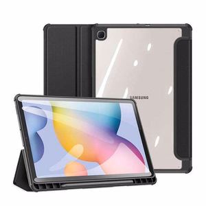 Dux Ducis TOBY -suojakuori kynälokerolla Samsung Tab S6 Lite P610/P613/P615/P619 musta