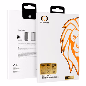 Tempered glass Tel Protect 10X HD Titanium for Iphone 16 Plus