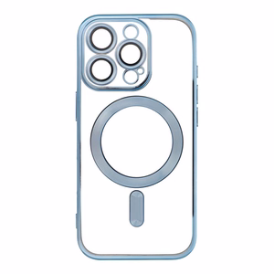 Suojakuori iPhone 16 PRO:lle Electro Mag Cover yhteensopiva MagSafe-version kanssa sininen