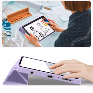 TechProtect SmartCase case for Samsung Galaxy Tab A9 / A11 8.7 X110 / X115 / X133 / X135 - purple