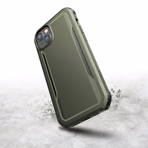 Raptic X-Doria Fort Case iPhone 14 Pro Max MagSafe panssaroitu suojus vihreä