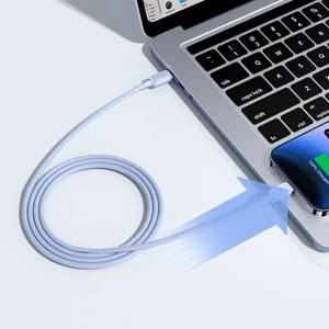 Joyroom Multi-Color Series A14 USB-C / Lightning 20W Kaapeli 1.2m - sininen