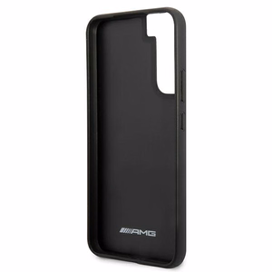 AMG Carbon Stripe&Embossed Kotelo Samsung Galaxy S22+ - musta
