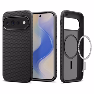 Spigen Liquid Air Mag MagSafe -suojakuori Google Pixel 11 Pro XL -mallille, mattamusta