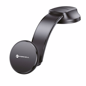 Magneettinen autopidike puhelimelle MagSafe-yhteensopiva Forcell F-Grip MagFlex tuulilasiin / kojelautaan musta