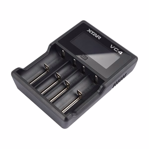 XTAR VC4 – USB-akkulaturi, 4 paikkaa