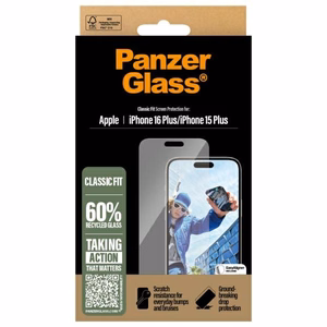 PanzerGlass näytönsuoja iPhone 16 Plus 6.7' Classic Fit 2875