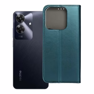 SMART MAGNETO Kirjasuojakuori REALME NOTE 60:lle tummanvihreä