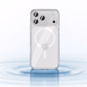 Benks Magnetic Crystal Case -suojakuori (C.K.JC.AP.00.0069) Iphone 17 Prolle, läpinäkyvä (kameran ohjauspainike)