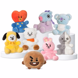 Line Friends BT21 TATA Palm Pals -pehmomaskotti, 13 cm