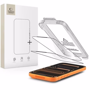 Tech-Protect Quick Set+ 2-pack karkaistu lasi iPhone 17 Pro Max:lle - musta