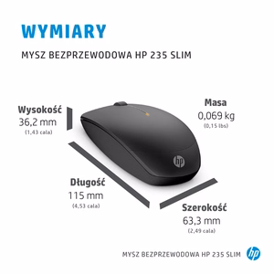 HP 235 Slim langaton hiiri