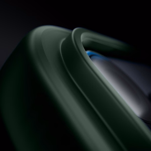 3mk Smoke MagCase -suojakuori iPhone 17 Pro Max -puhelimelle - vihreä
