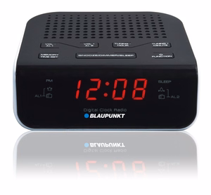 Blaupunkt CR5WH kelloradio musta,valkoinen