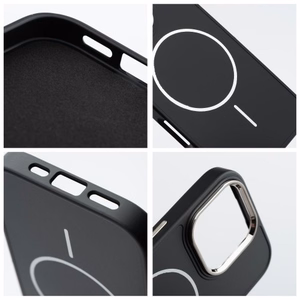 Suojakuori Samsung S26 PLUS:lle Frame Mag Cover yhteensopiva MagSafen kanssa musta