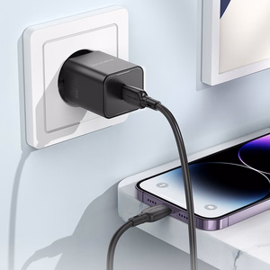 Borofone Wall charger BN13 Safety GaN - Type C - PD 30W black