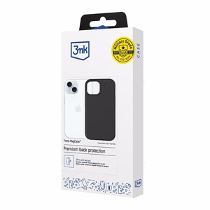 3mk Fortis MagCase for iPhone 15 - black
