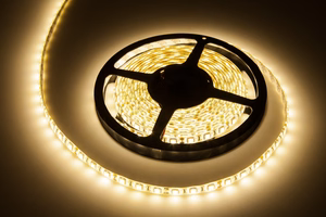 Rebel vedenpitävä LED-nauha, 5 m, lämmin valkoinen, 300 x 5050 SMD, 12 V
