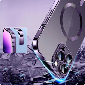 Tech-Protect MagShine Line MagSafe iPhone 11 Suojakuori - vaaleanpunainen