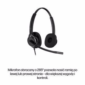 HP Poly Mission 425 USB langallinen kuulokemikrofoni