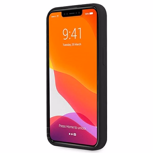 Mercedes Silikoni Line kotelo iPhone 13 mini - musta