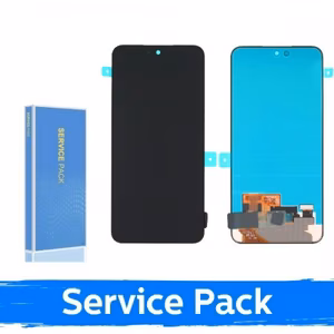 LCD-näyttö Samsung S721 S24 FE musta (Service Pack) (NF-versio)