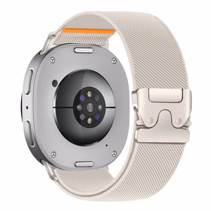 Tech-Protect Nylon Clasp -ranneke mallille Samsung Galaxy Watch 40/44/46 mm – beige
