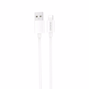 Dudao L4SL USB-A / Lightning 2A kaapeli 1m - valkoinen