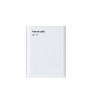 Panasonic Eneloop Smartplus BQ-CC87 / BQ-CC87USB – kotitalousakkujen laturi, USB-virtalähde