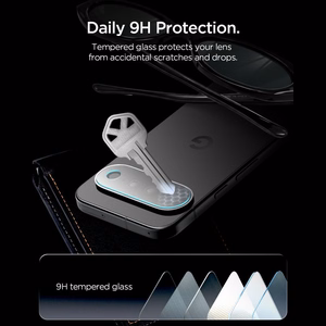Spigen Optik Pro HD 2 kpl karkaistuja kameran linssinsuojuksia mallille Google Pixel 11