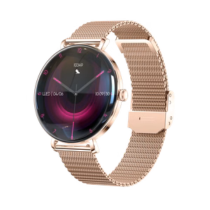 Forever-älykello Lucca SB-370 ruusukulta - leopardikuvio