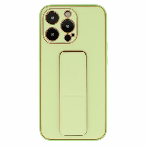 TEL PROTECT Leather Luxury Stand Case for Iphone 11 Pro Mint
