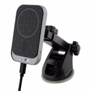 BMW M Edition 15W MagSafe Autopidike kojetaulu/tuulilasi/ilma-aukko - musta