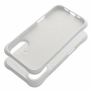 Silicone Zephyr Mag Cover MagSafe-yhteensopiva puhelinkotelo iPhone 16 valkoinen