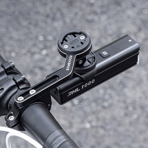 Rockbros 24610002001 polkupyörän etuvalo 1000 lm + USB-C - USB-A kaapeli - musta