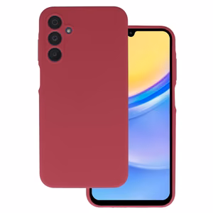 Silicone Lite Case for Samsung Galaxy A15 4G/5G Burgundy