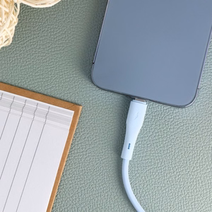 Kaapeli USB C - Lightning Forcell F-Energy PD 3A 27W Silikoninen 1m C346 sininen